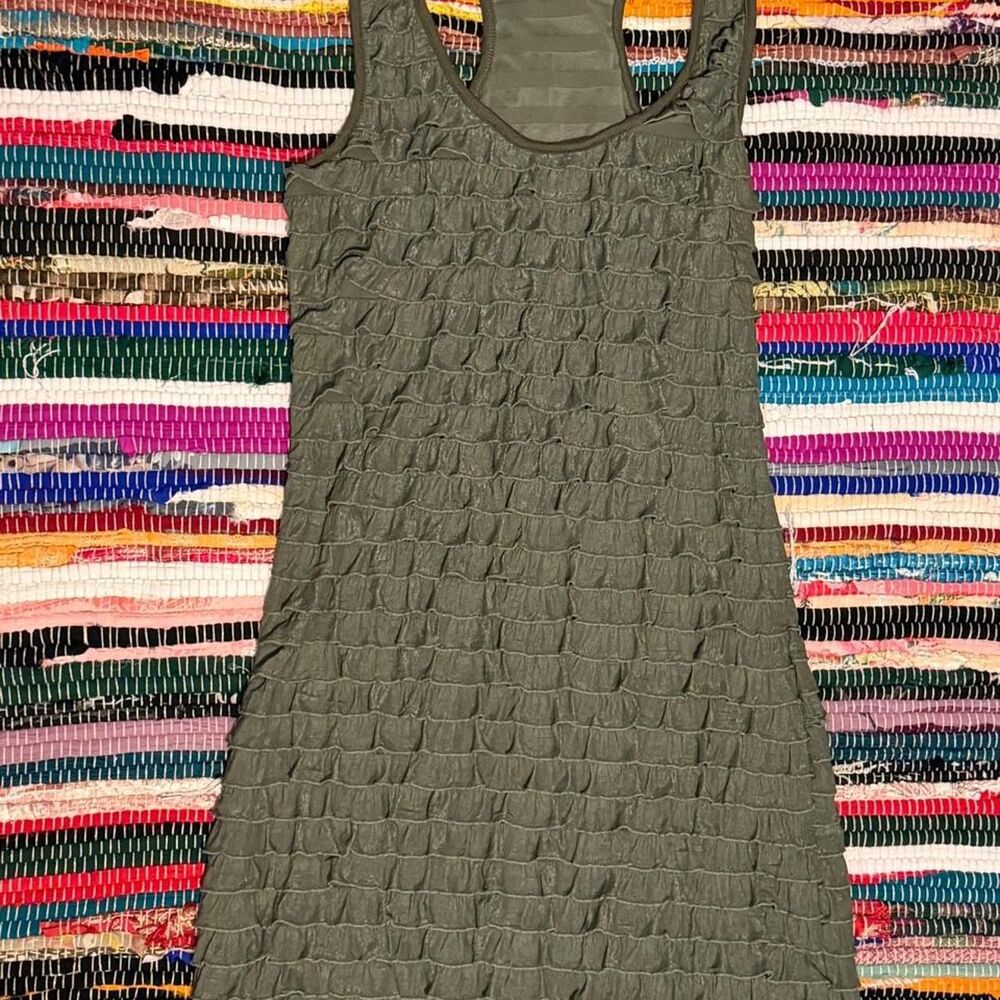 Unbranded Women's Green and Khaki Dress
